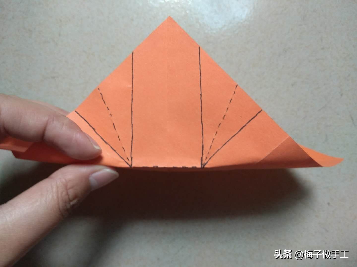 手工纸碗折纸制作,折纸碗最简单的折法