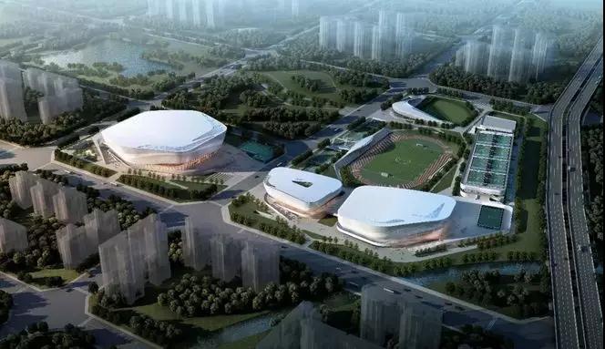 成都高新区体育中心有望明年投用将打造一站式、多功能运动场所（规划效果图+现场实景图）