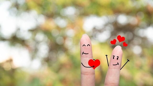 有缘的人，一眼倾心就书写了相思漫卷的爱意