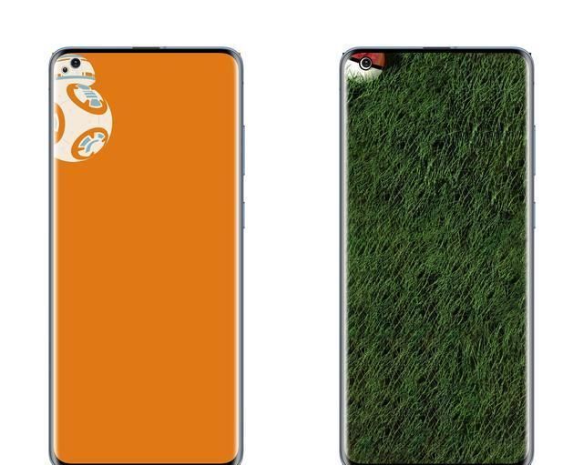 挖孔屏变全面屏壁纸,右挖孔屏壁纸手机超清全面屏