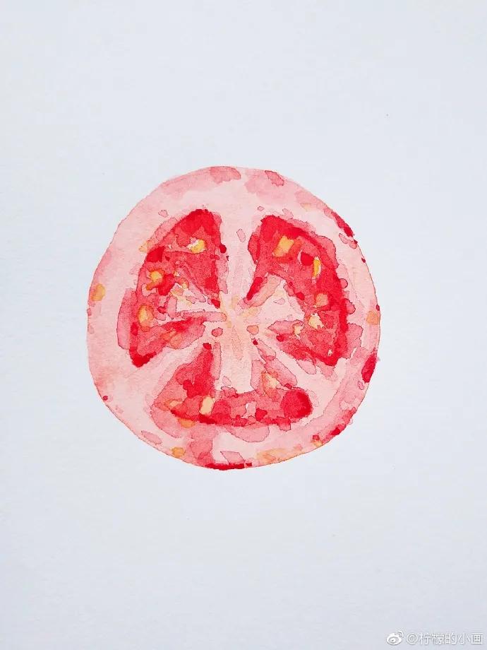 分享一组好看的小清新水彩插画,不来看看简单水彩小插画的教程吗