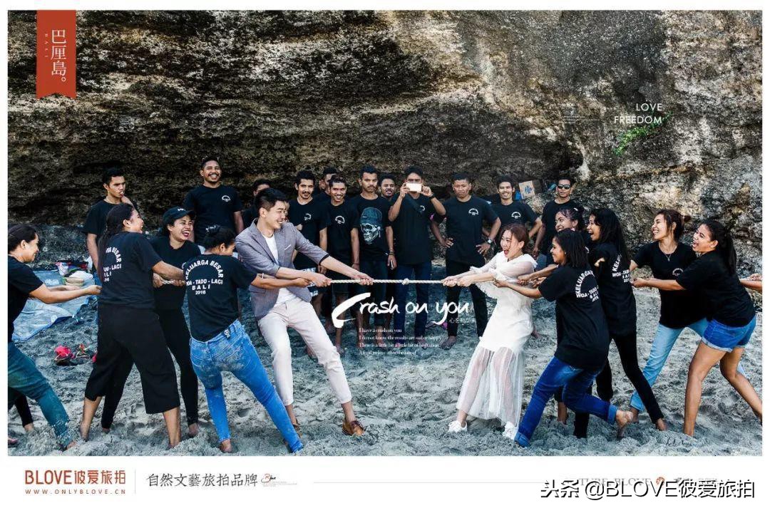 巴厘岛旅拍夕阳下的库塔海滩,巴厘岛旅拍婚纱照价格及图片