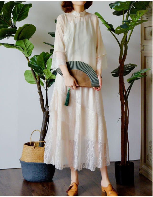 日常复古风唐装,唐装中国风女装时髦