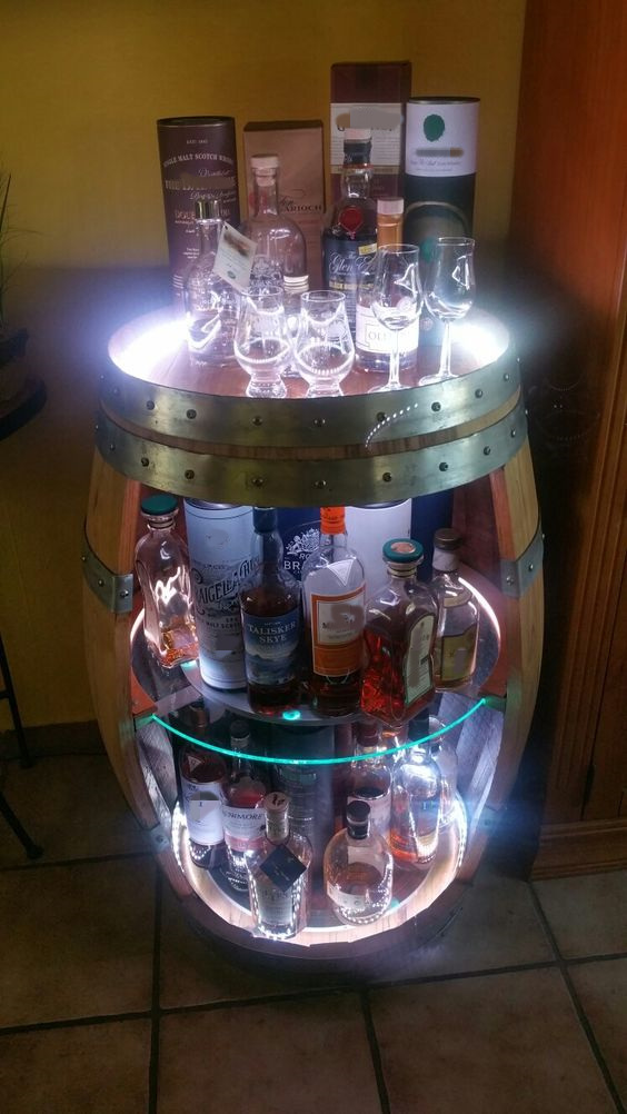 家庭酒柜最新设计,私人房间酒柜设计