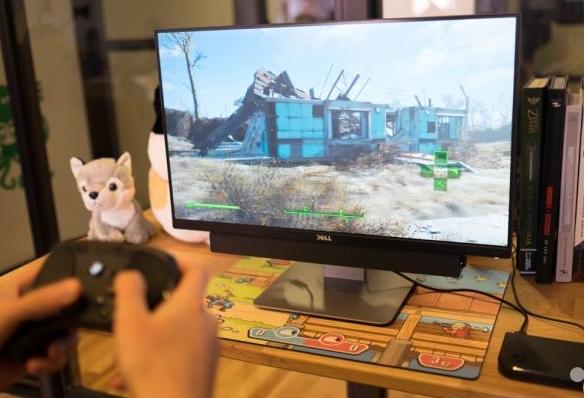 电脑显示屏改电视能玩游戏吗,显示器玩游戏没法铺满全屏