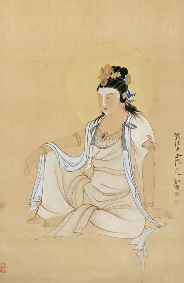 水月观音最美照片,安岳水月观音在哪里