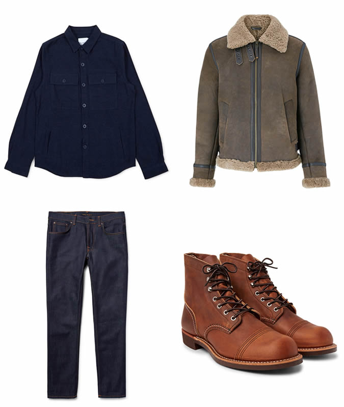 怎么穿牛仔裤裤带教程,牛仔裤搭靴子长筒靴