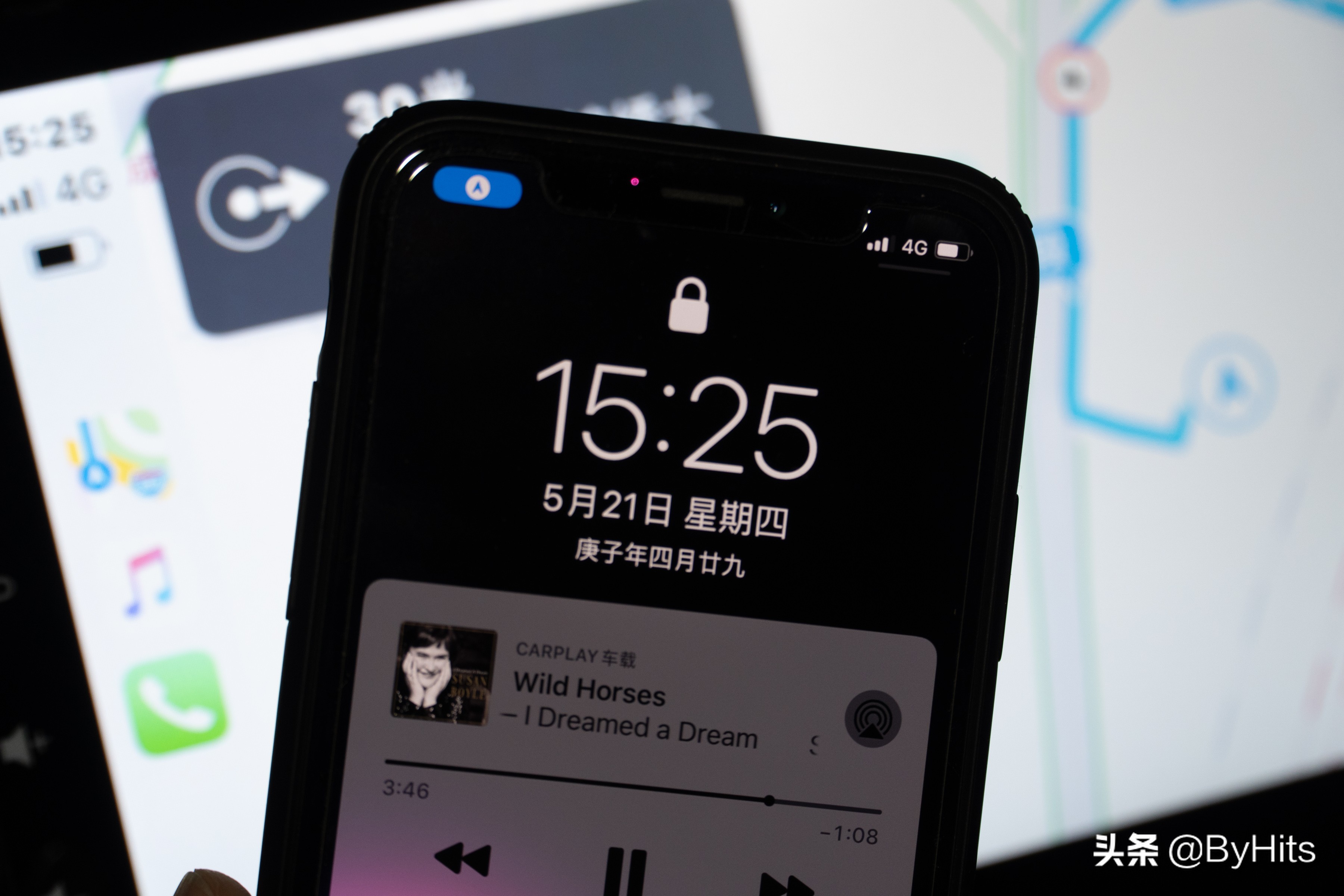 carplay快捷自动播报,苹果连接carplay自动播报路况