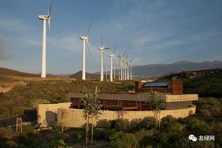 北方建筑如何利用风能,风力发电下面可以有建筑吗