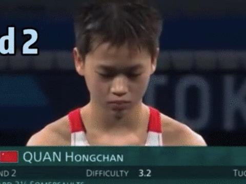 全红婵超模,超模恭喜全红婵夺冠