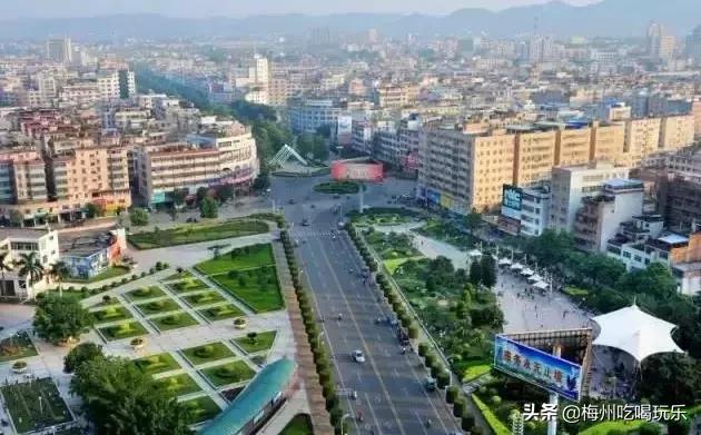 梅州县区最新划分,梅州市各县分布图