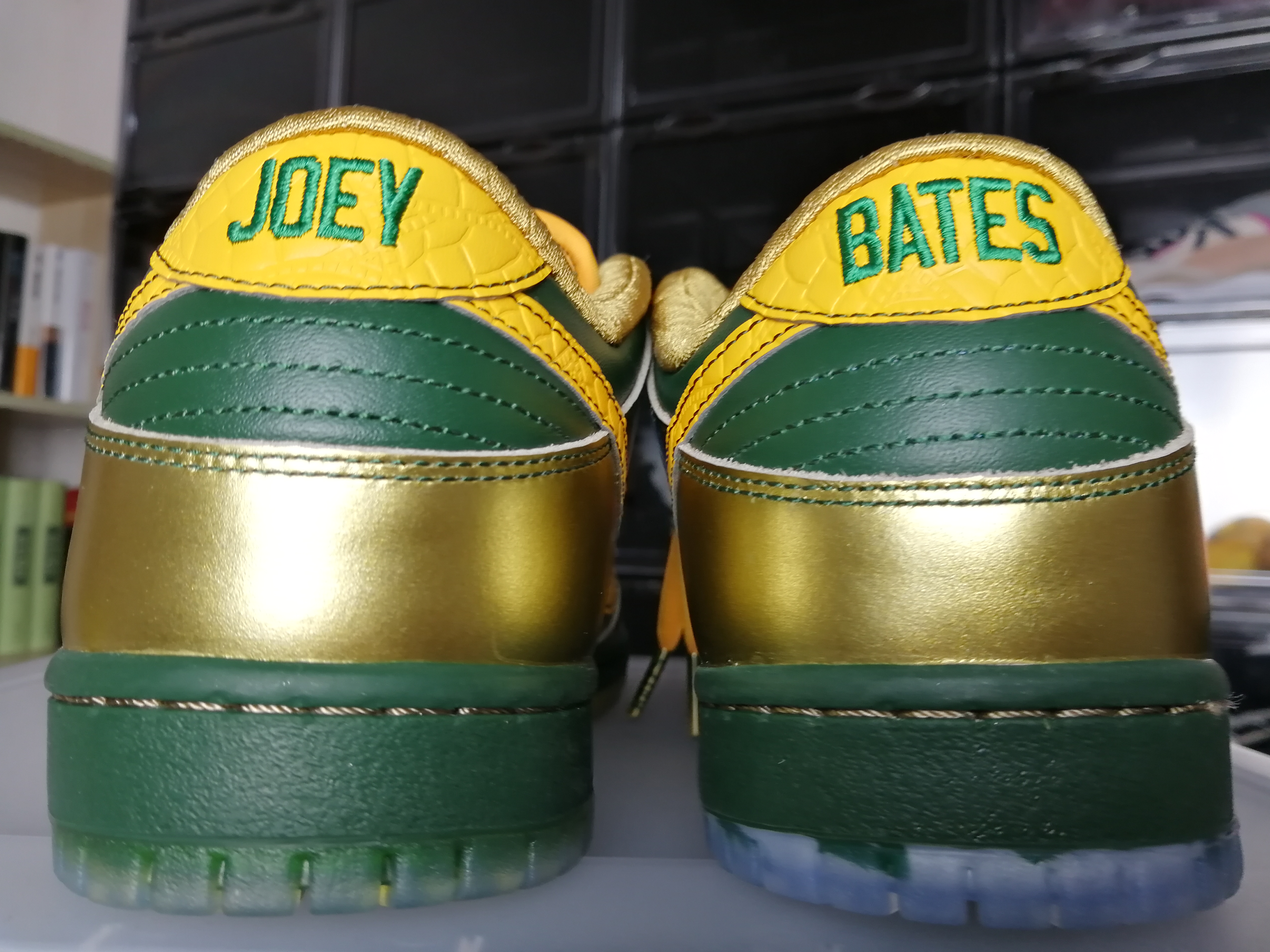 nikesbdunklowpro棕色红勾,nikesbdunklowpro紫金开箱