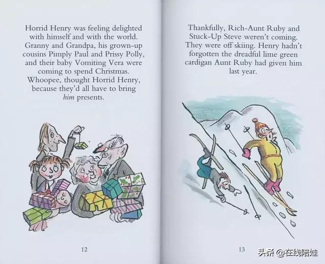 风靡欧美20年，HorridHenry淘气亨利·外国经典小说PDF+音视频