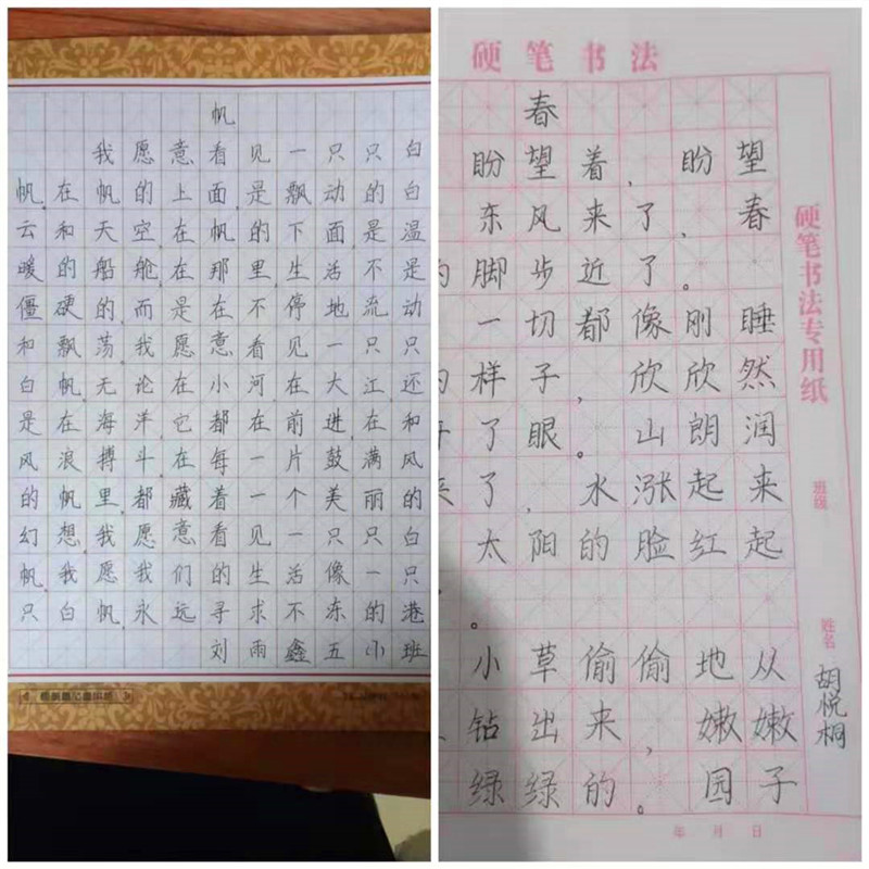 暑假练字活动,暑期练字打卡活动