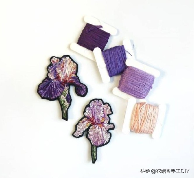 怎么学刺绣教程简单易学,刺绣技巧叶子的刺绣针法