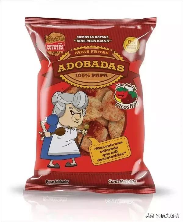 有创意的薯片包装,薯片包装风格