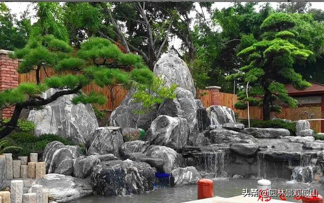 庭院假山鱼池制作视频,庭院假山设计制作价格