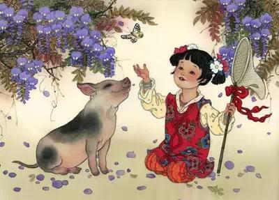 十二生肖围着福字是什么寓意,了解十二生肖的来历及寓意