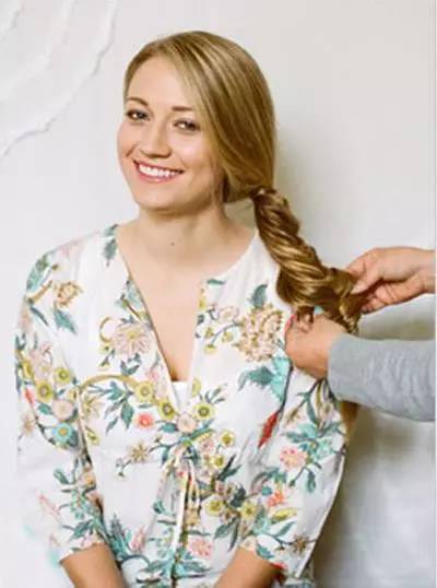 今年流行的侧编发,减龄全编发型