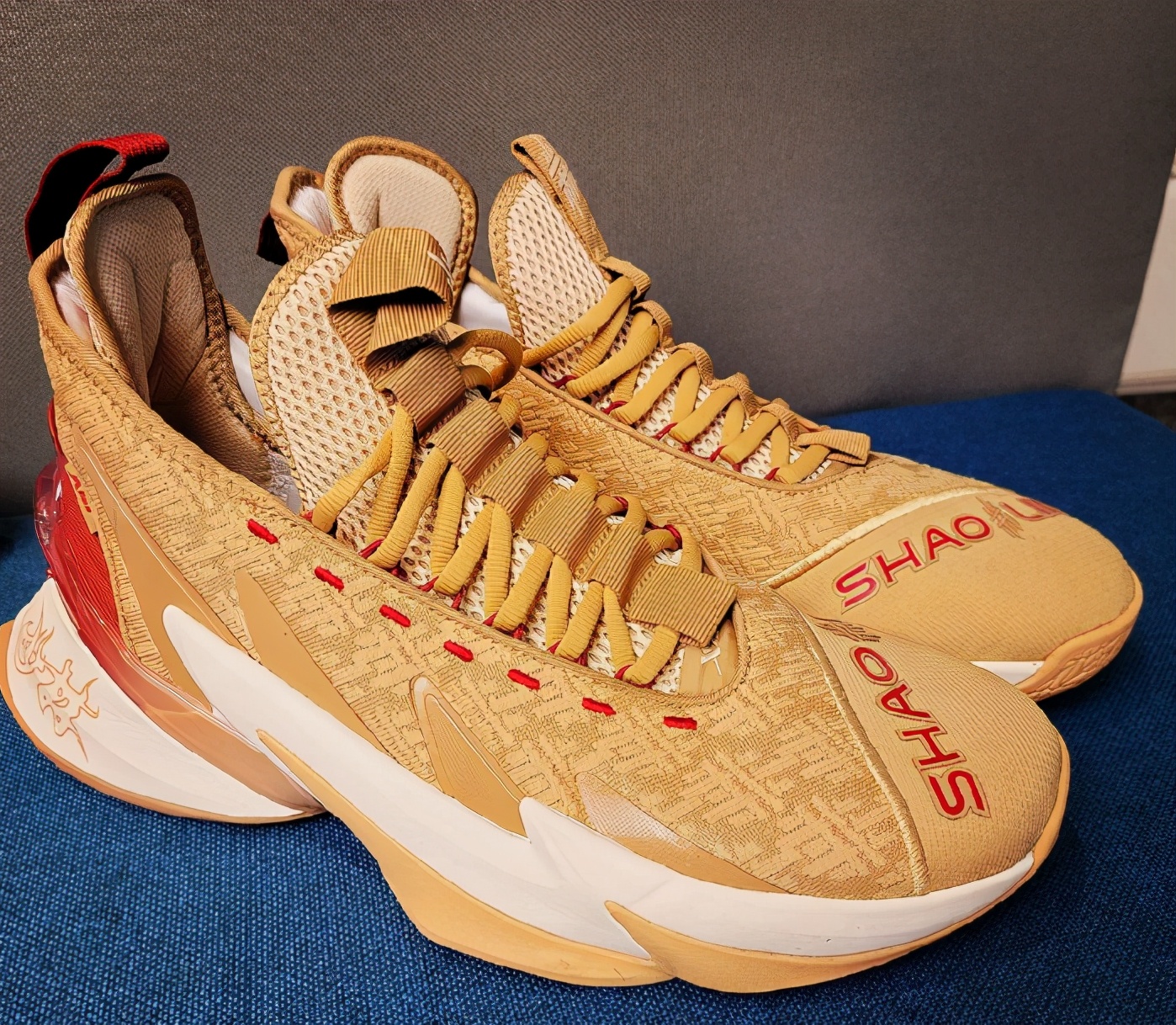 特步少林寺联名鞋,2022特步少林联名篮球鞋