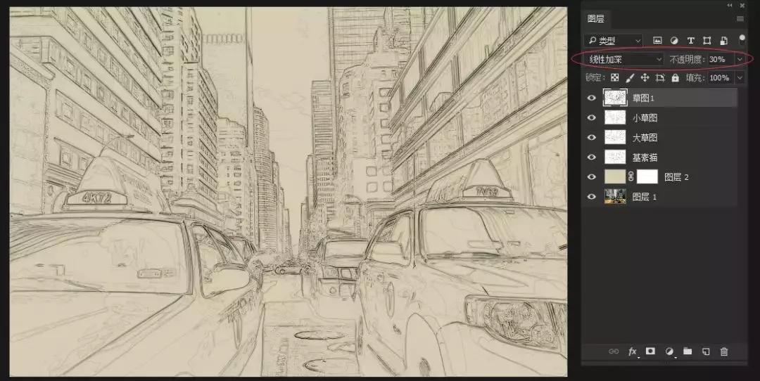 如何在AdobePhotoshop中创建素描效果