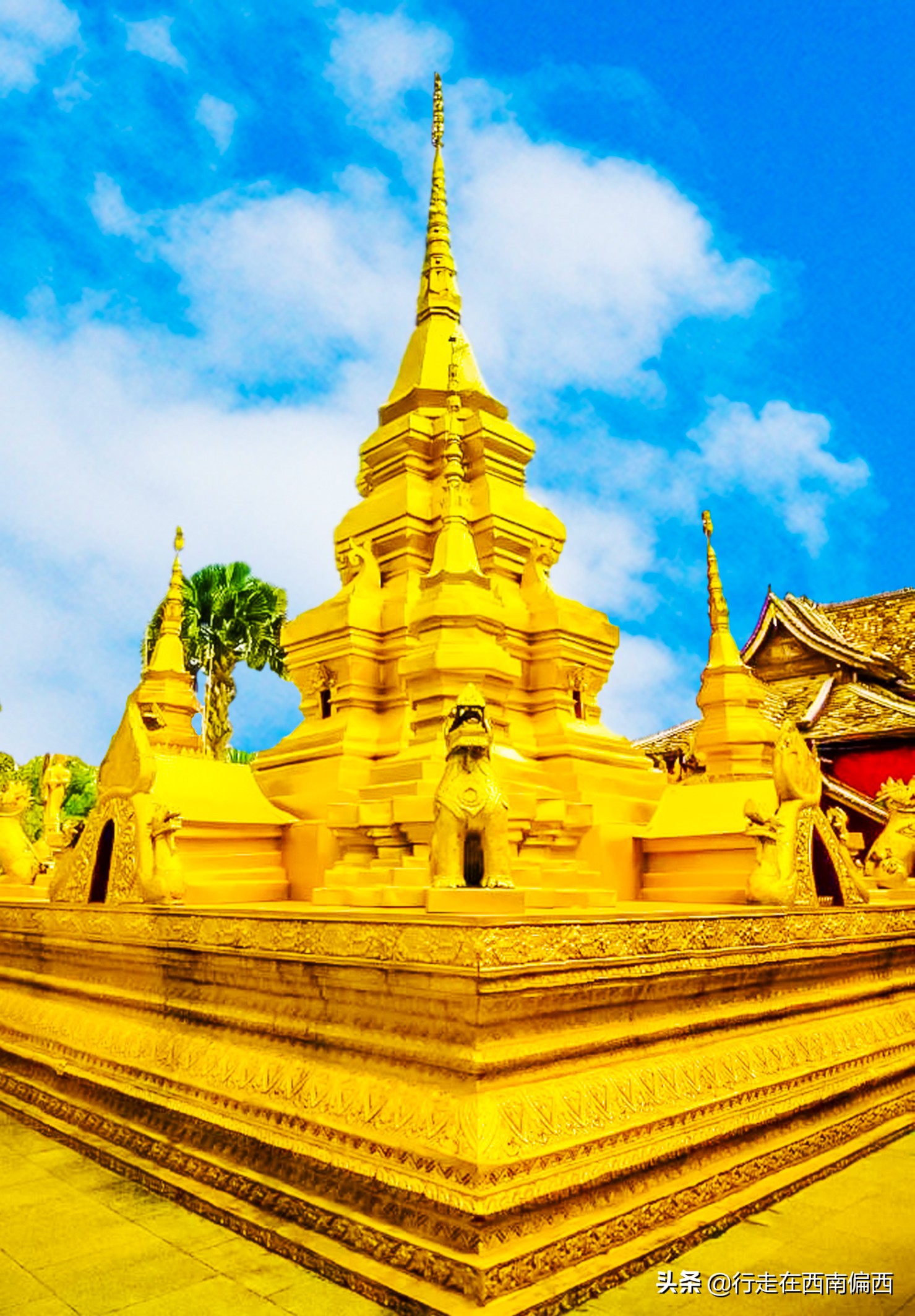 橄榄坝傣族园讲解图片,橄榄坝傣族园里面有些什么景色