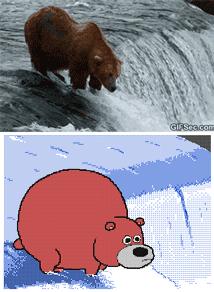 朋友圈九宫格喜感视频,开心到模糊的搞笑动图