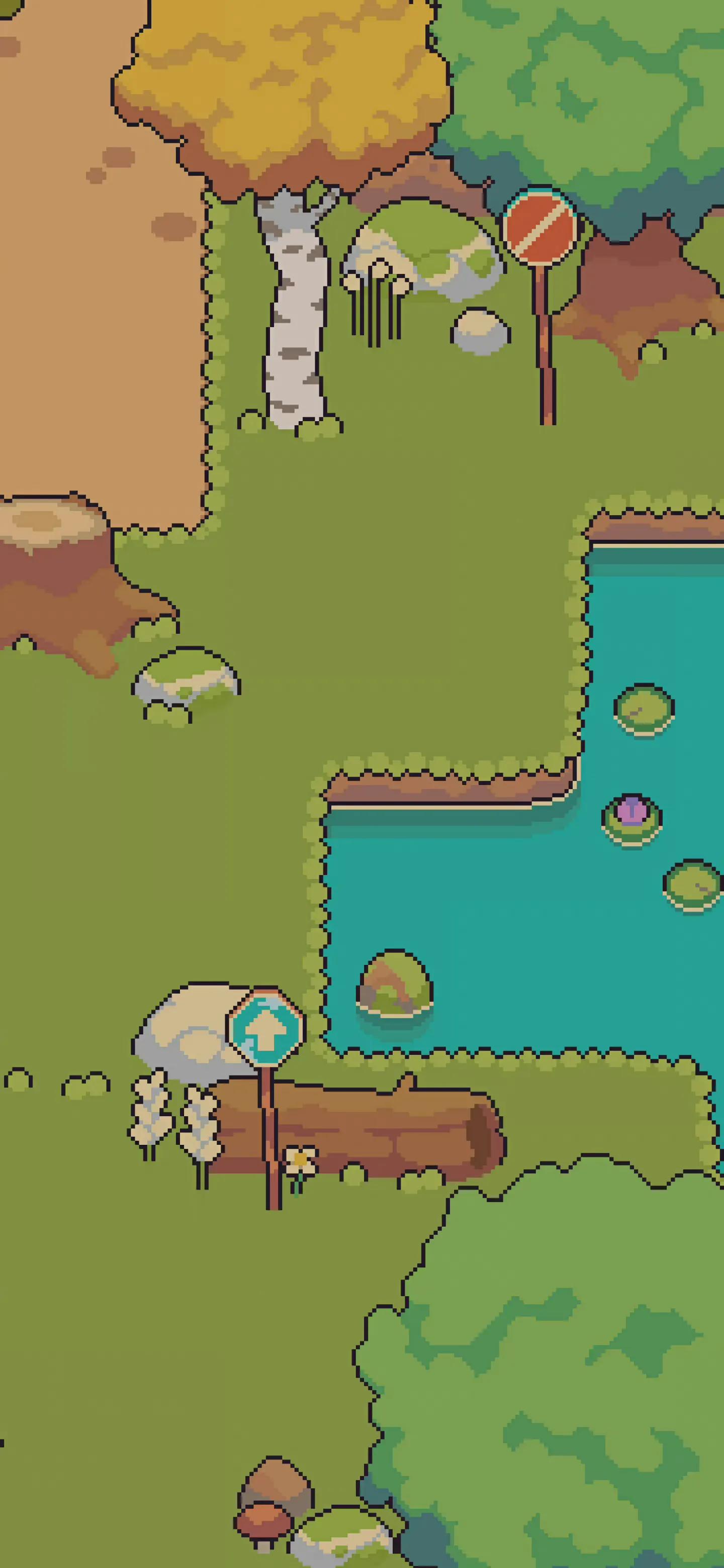 像素风格的壁纸图文,像素风下雪壁纸