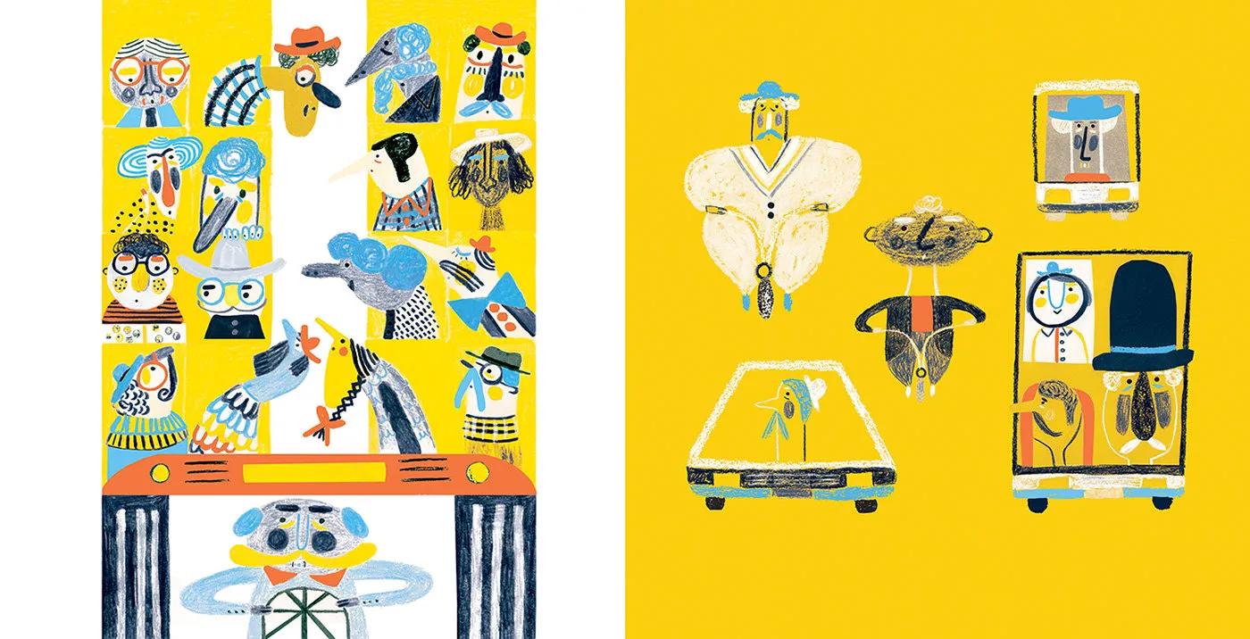 janaglatt插画师作品,巴西插画师janaglatt作品