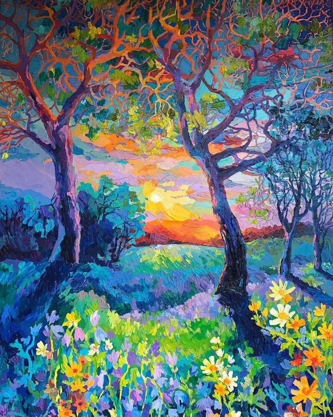 一千元颜料画画,画画颜料全套捡漏