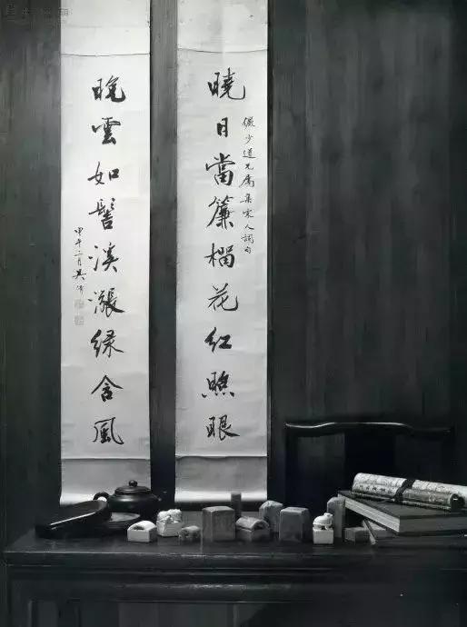 文人书房名联欣赏,历代文人书房作品