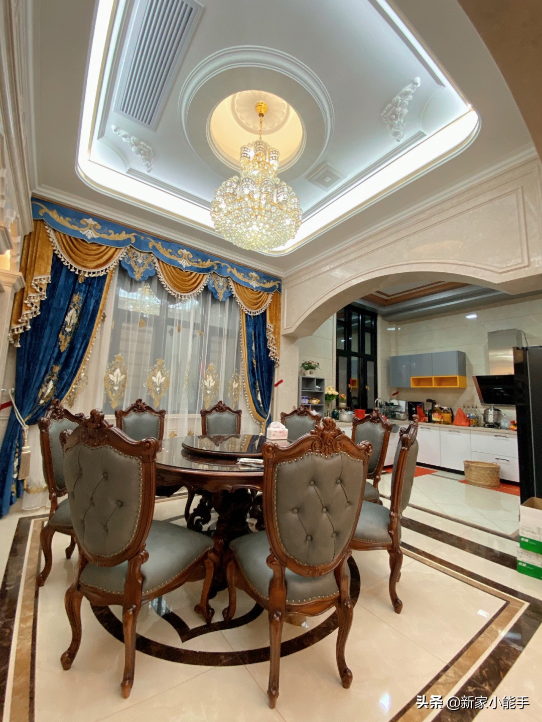 农村私人豪宅别墅装修,花两千万装修的乡村别墅