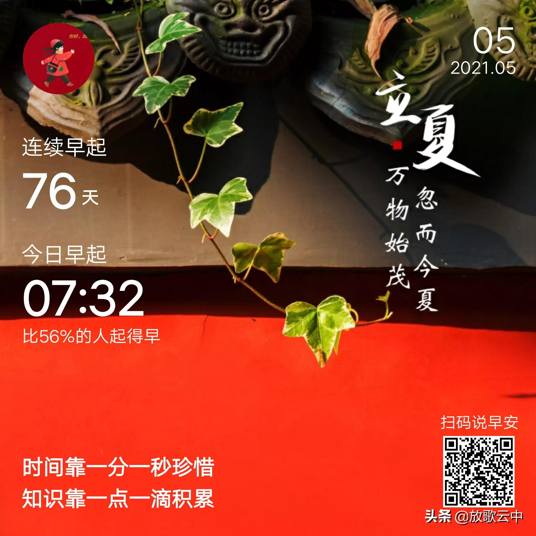《立夏有约：万物疯长，灼灼灿灿》