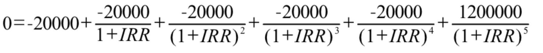 保险产品irr内部收益率excel公式,怎么计算一款保险的收益率