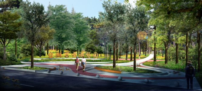 通州最新森林公园,通州南部公园