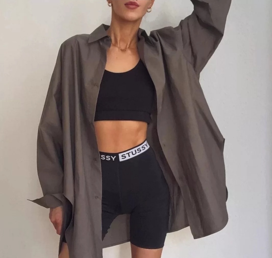 男生穿潮流衬衫搭什么裤子,夏季男友风衬衫搭配