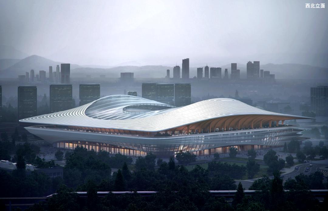 西安5人制足球场施工,西安容纳6万人的足球场