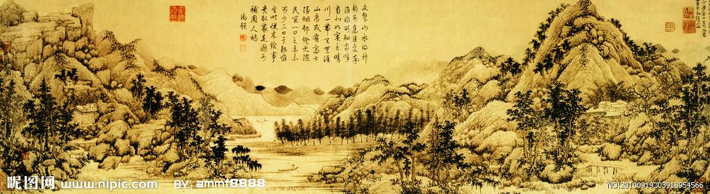 含有山水风景的古诗词名句,描写自然风景的山水田园古诗两首