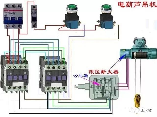 电表脱扣器和断路器接线图,abb断路器接电表接线图