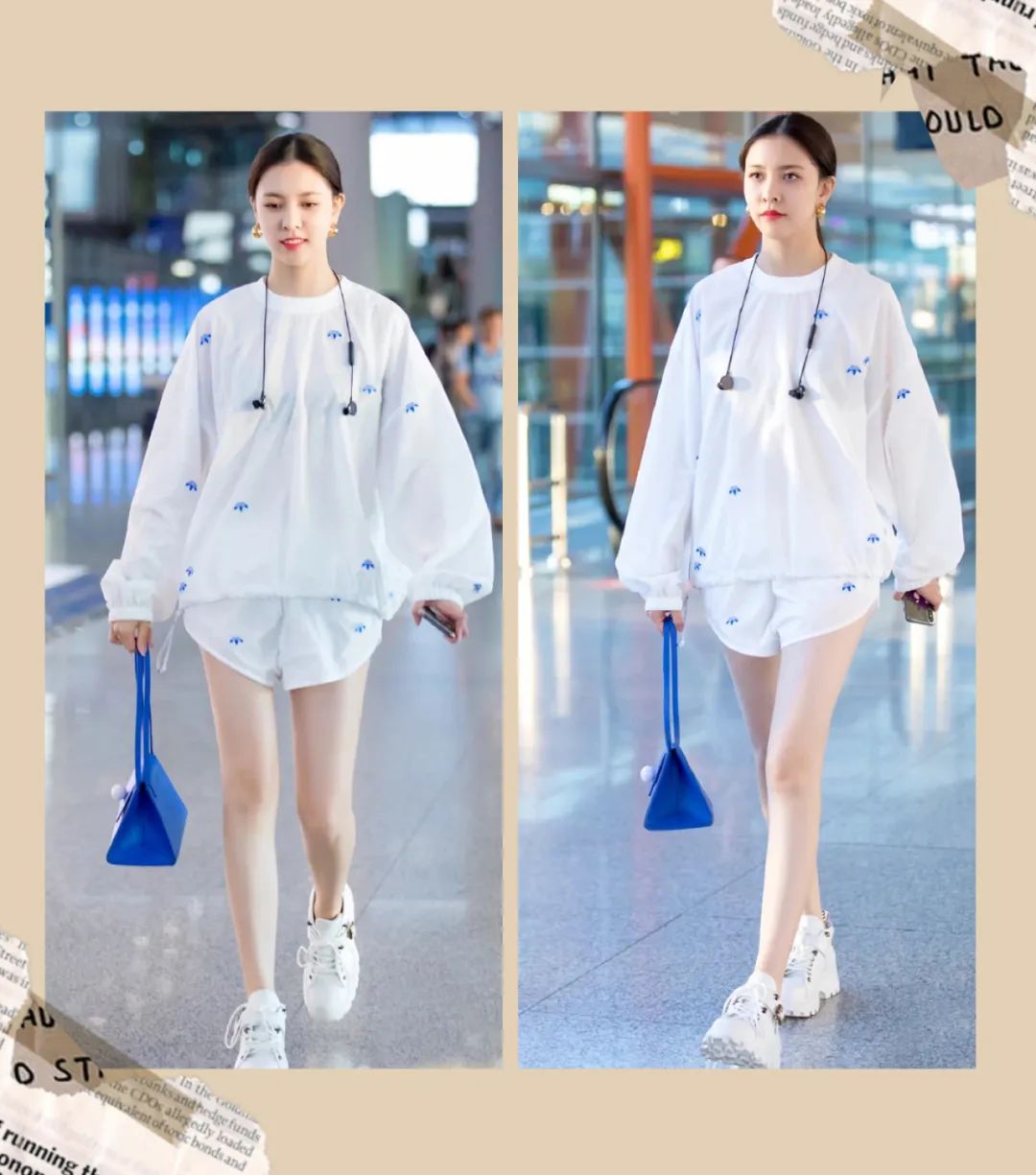 长裤跟短裤哪个更显高,运动鞋长裤夏天怎么穿显高显腿细