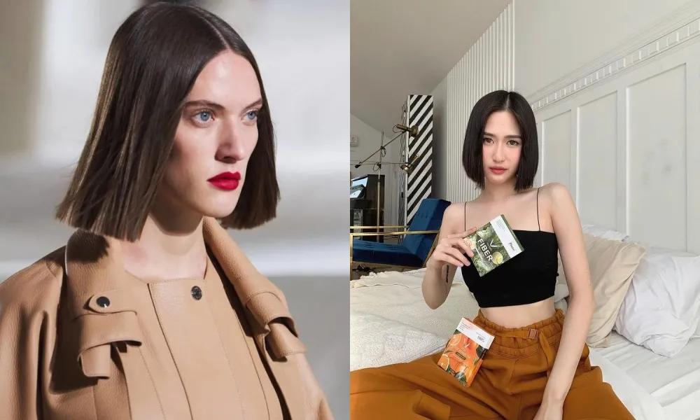 超简单中短发拽姐造型,短发拽姐发型推荐