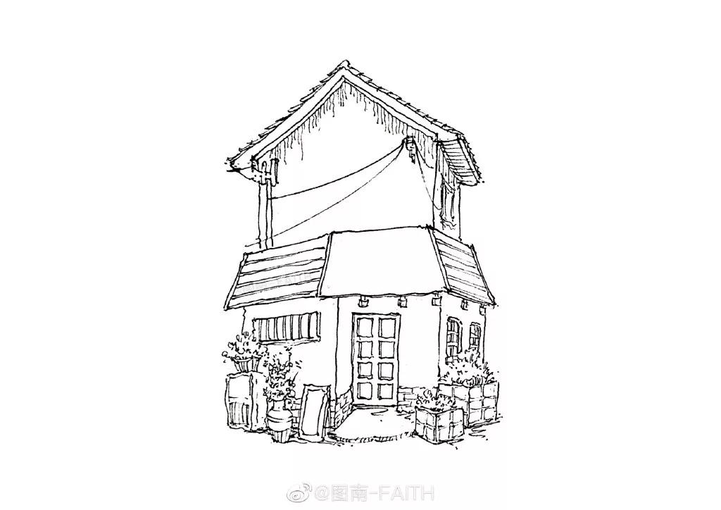 水彩画建筑入门零基础初学,水彩大师的建筑风景作品