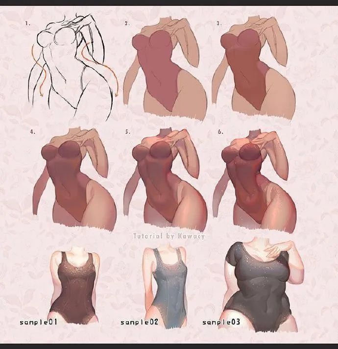 漫画服装100种画法卫衣,漫画连衣裙绘画教程