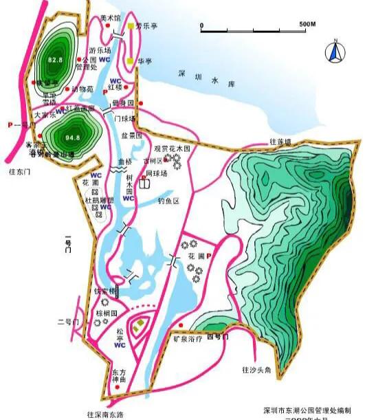深圳花海公园地址在哪里,深圳中心河公园花海