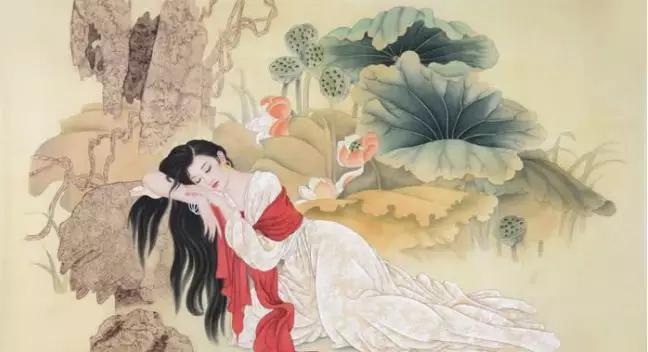 工笔画脖子戴黑色鸽子的染色步骤,工笔画染色笔和清水笔的正确拿法