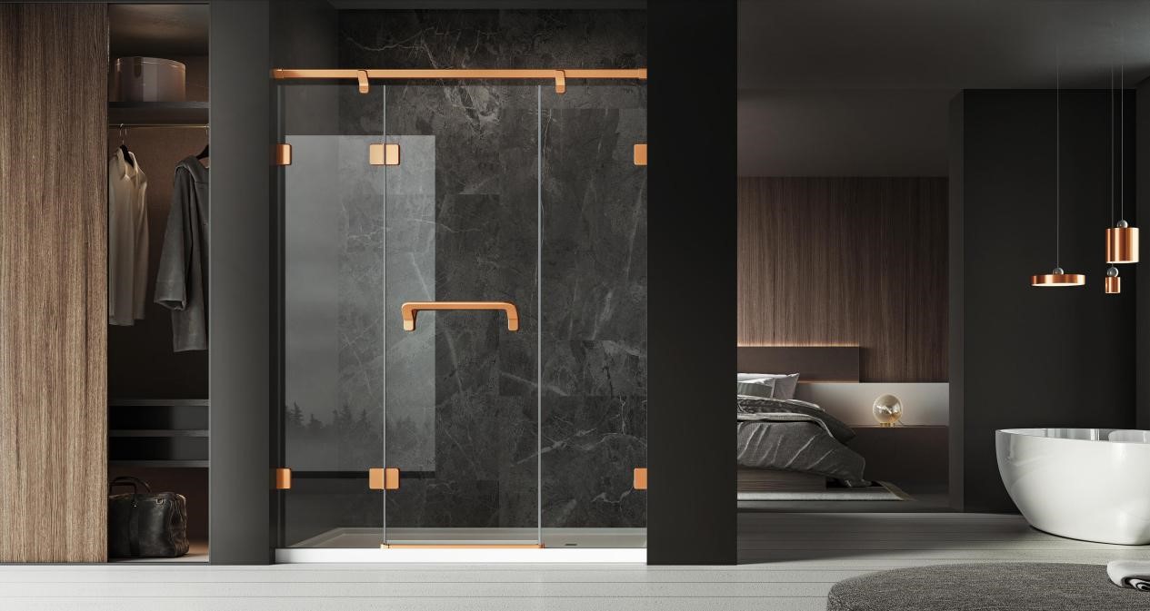 舒适淋浴，极简为美｜跨界设计师谢锐彬热评德立淋浴房EA5