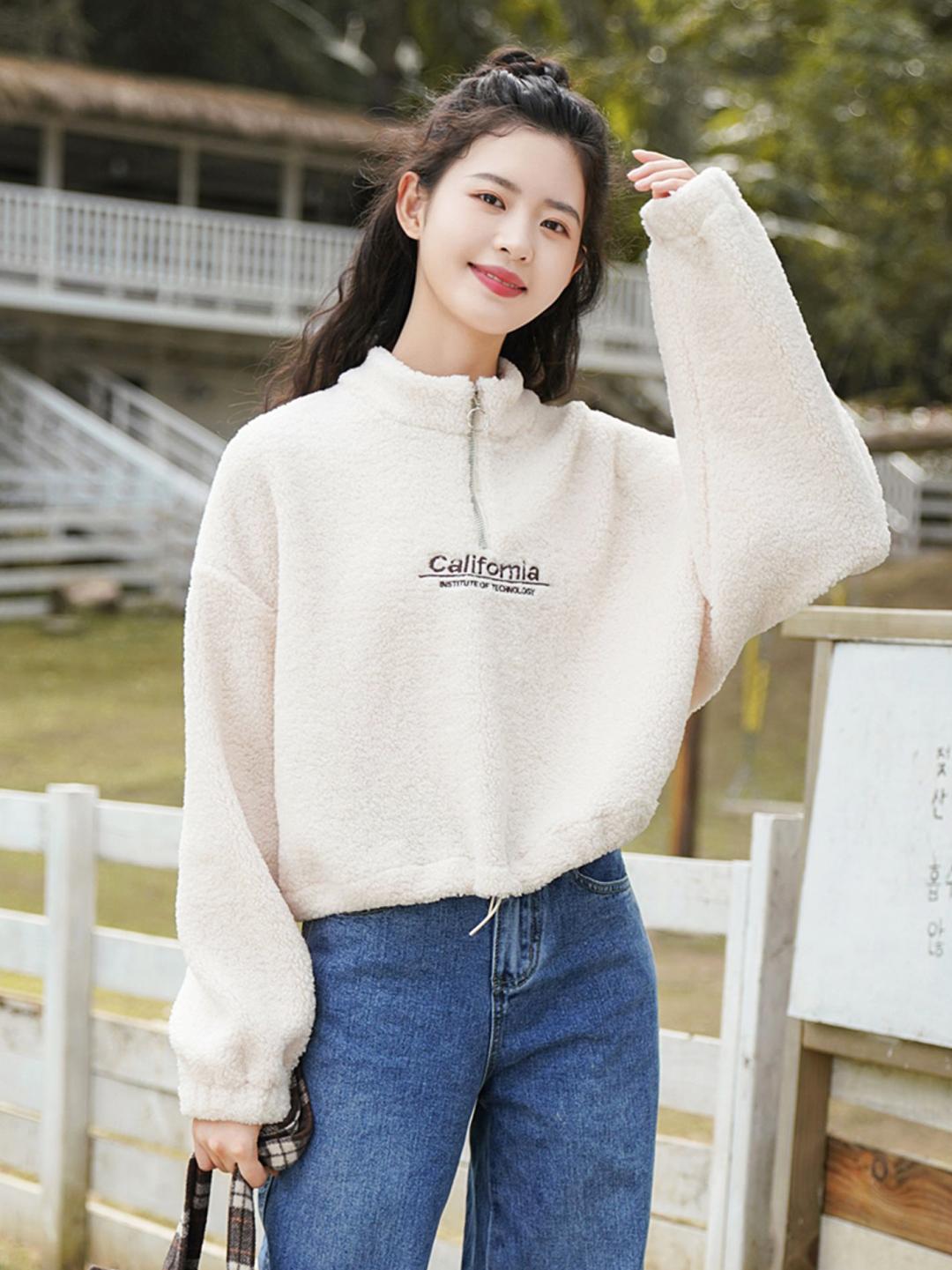 小个子学生党冬季穿搭高级感,学生党冬日穿搭攻略保暖还显高