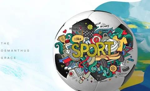 热火朝天的参加比赛,足球如火如荼