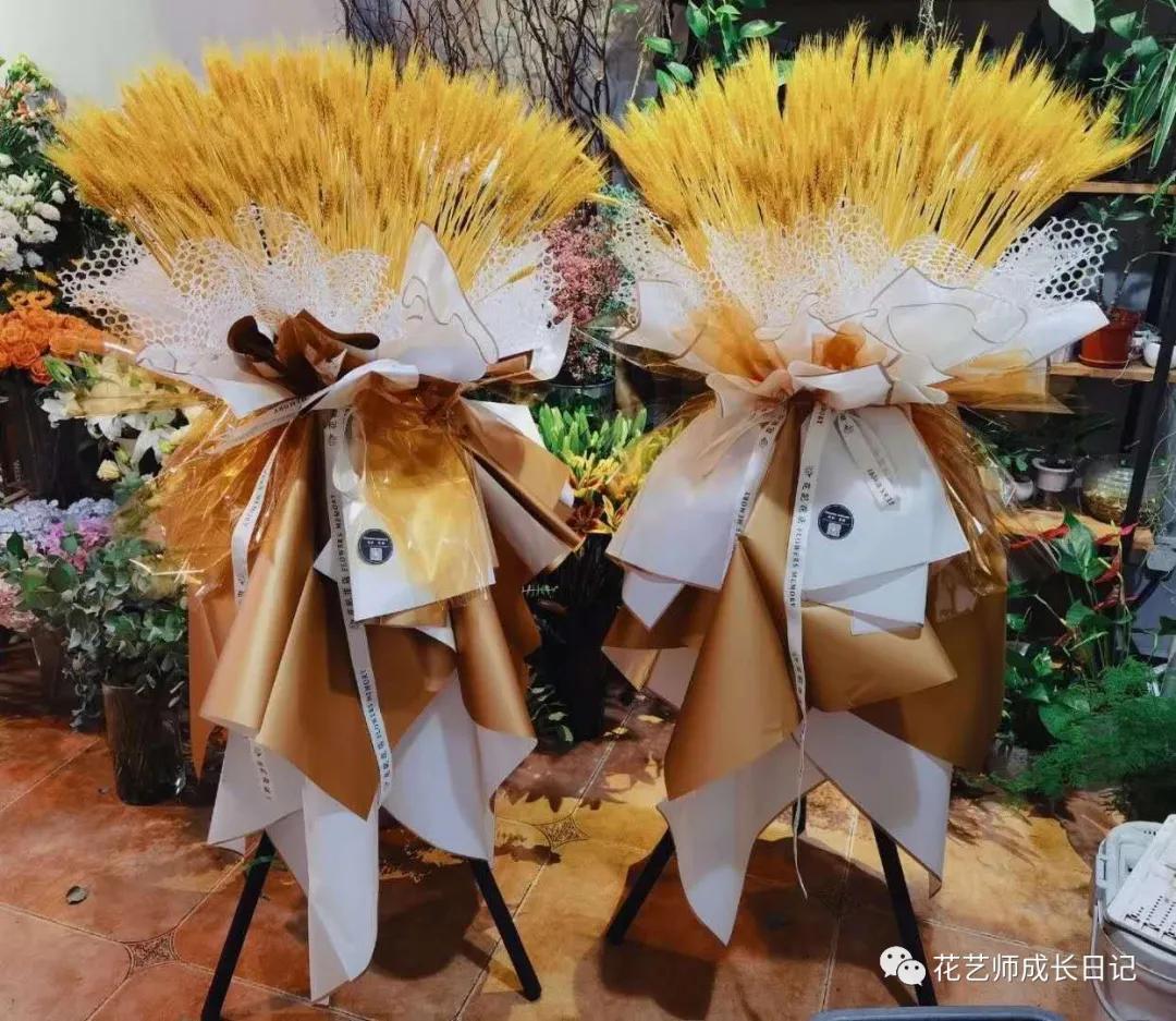 开业季特辑|一片金灿灿，开业造势招财大麦花礼