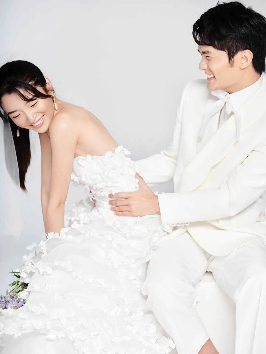 韩式纯简婚纱照，还原爱情最初的模样